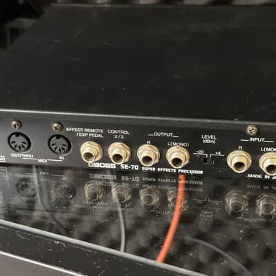 Boss SE-70 Super Effects Processor 1993 - 1999 - Black image 2