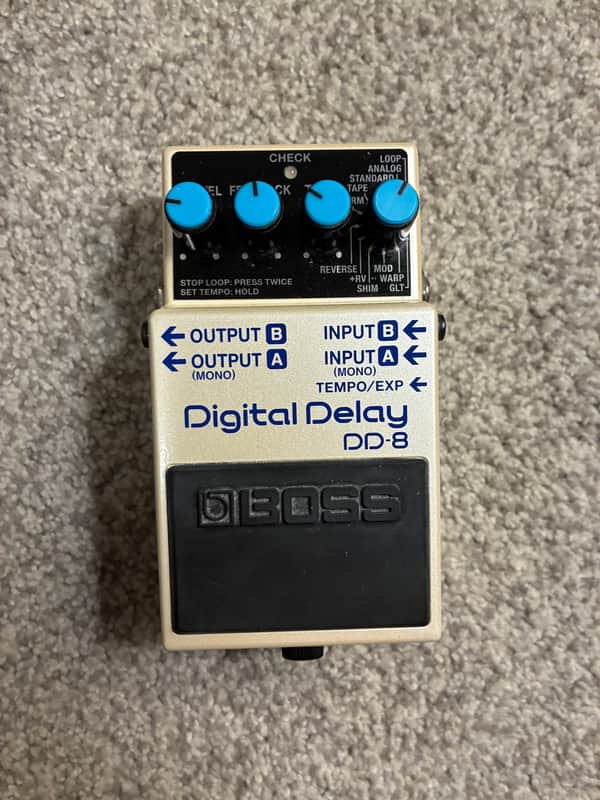 Boss DD-8 Digital Delay 2019 - Present - White image 1