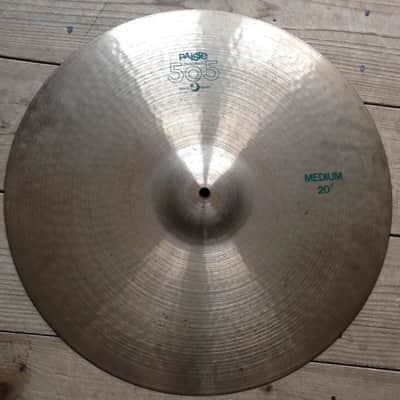 Paiste 20" 505 "Green Label" Medium Cymbal