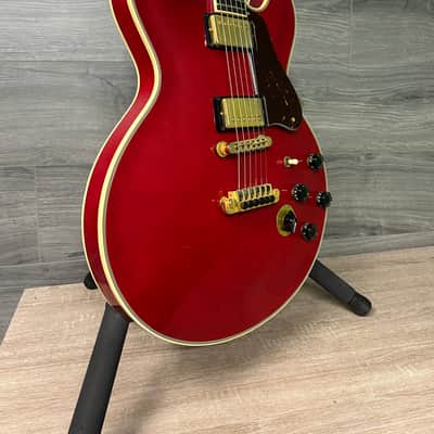 1981 Gibson B.B. King Lucille Signature Electric Guitar Cherry Red w/ Case #2640 image 3
