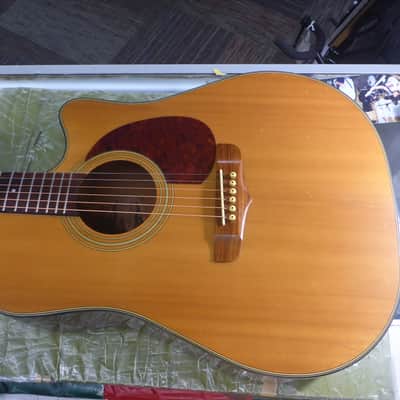 Fender Right Handed California Series San Miguel Acoustic : Leveled, Crowned & Dressed Frets '90-'92 - Natural image 3