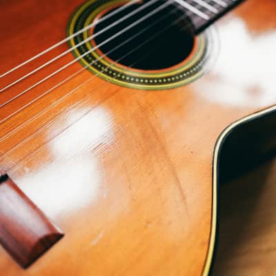 1975 Yamaha No.80 – Made in Japan | Solid Top | Vintage Classical Tone image 8