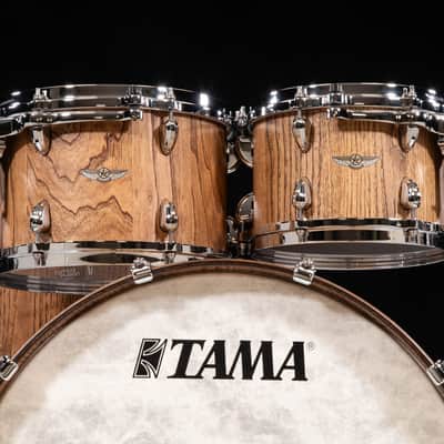 Tama Star Walnut 4pc Shell Pack  - Roasted Japanese Chestnut image 5