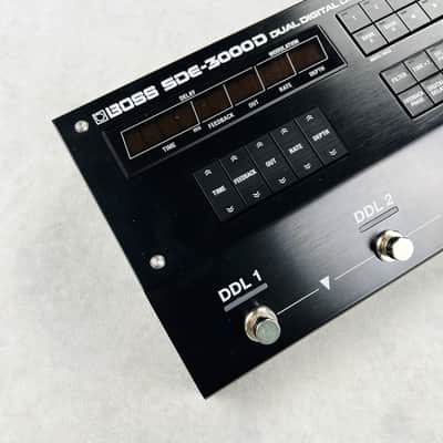 Boss SDE-3000D Dual Digital Delay Pedal 2020s - Black image 2