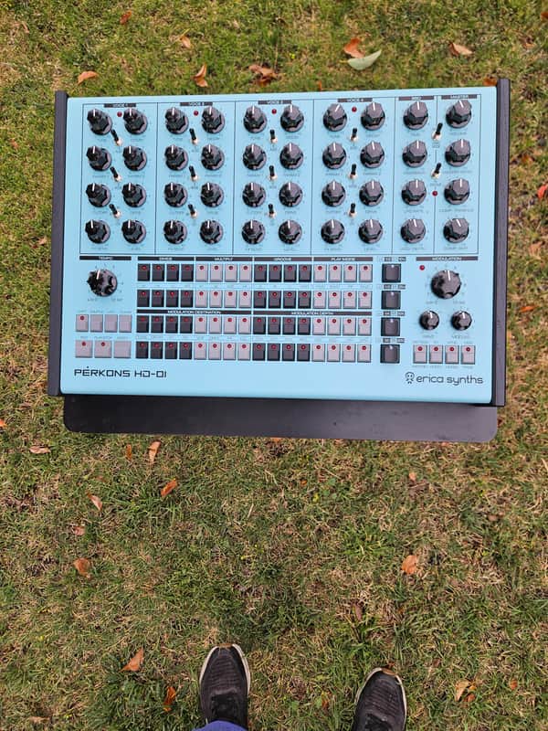 Erica Synths perkons hd01 2020 - blue image 1