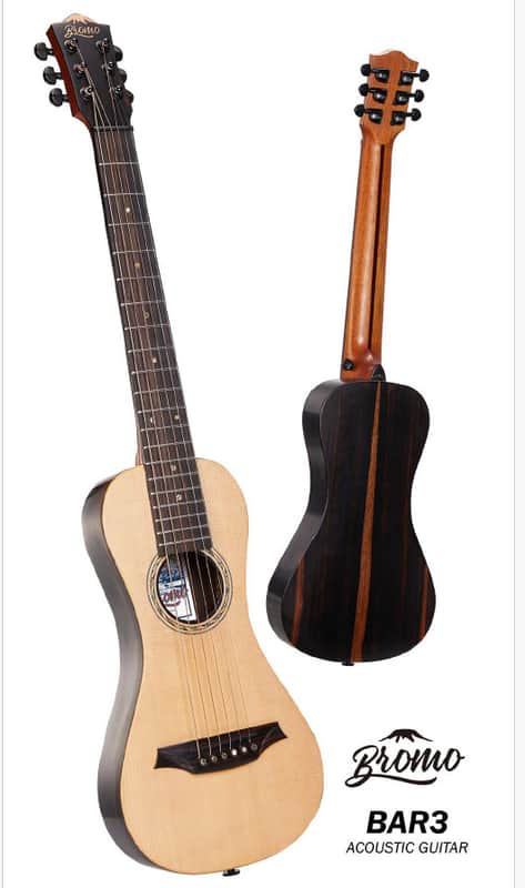 Bromo BAR 3 CE All-Solid Top Traveler Acoustic Guitar image 1