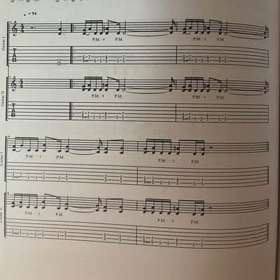 Hammerfall - Crimson Thunder - Guitar tab / tablature Book image 4