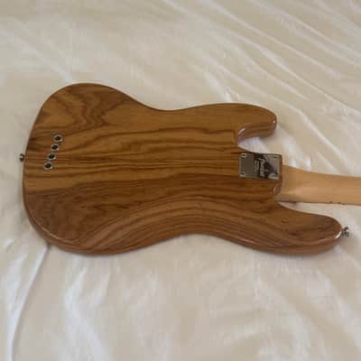 2018 Fender Limited Edition Roasted Ash American Professional Jazz Bass with Maple Fretboard - Natural - Free Pro Setup image 8