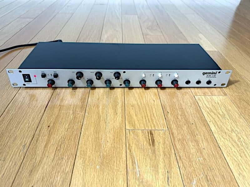 Gemini KM-130 Karaoke Rack Mount Mixer w/ Power Cable , Very Good Condition image 1
