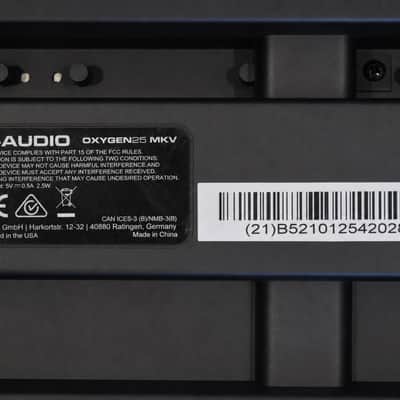 M-Audio Oxygen 25 MKIV 2014-2018 imagen 7