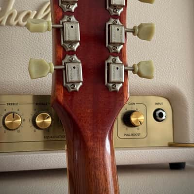Gibson GOOD WOOD Custom Shop 1958 Les Paul Std. Reissue R8 1.Hd, Washed Cherry, Good Wood Era, S.Duncan Slash PU´s​​ 2005 - Washed Cherry Burst image 11