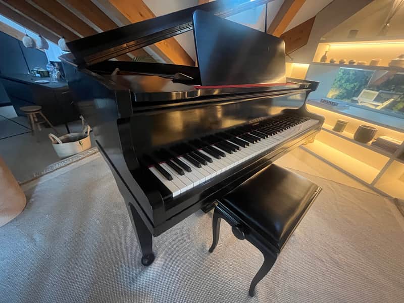 Hopkinson Pianoforte un quarto di coda 1950 - nero image 1