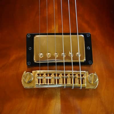 Lefty! 2018 Benedetto Benny Antique Burst Semi-Hollow Electric Guitar + OHSC image 7