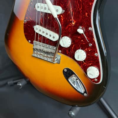 Fender Deluxe Roadhouse Stratocaster Electric Guitar Brown Sunburst w/ Gig Bag image 8