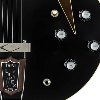Gibson 1964 Trini Lopez Standard Reissue Ebony #140595 - Semi Acoustic Custom Guitar image 9