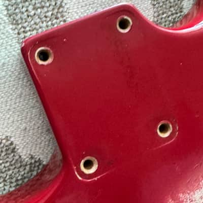 Fender Custom Shop 1960 Heavy Relic Stratocaster Body with hardware  ‘60 Strat 2013 - Faded Dakota Red Nitro image 15