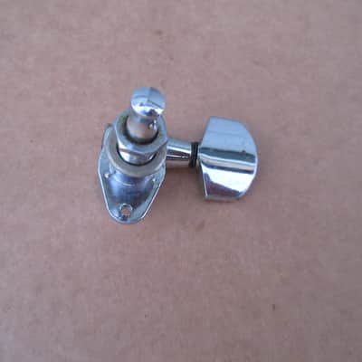 1 Single Vintage Schaller Tuner Treble Side Made in Germany image 2