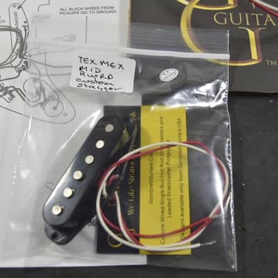 Fender AM Tex-Mex Stratocaster Pickup MIDDLE Custom Stagger RWRP image 9