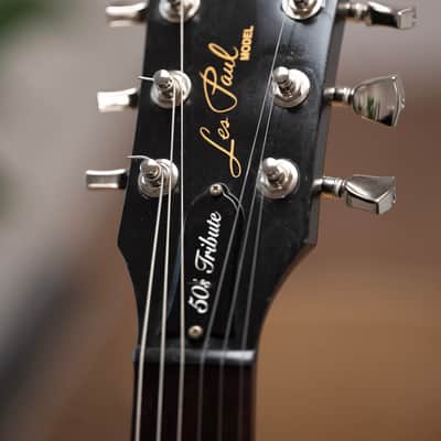2012 Gibson USA Les Paul 50s Tribute P90 - Black Satin image 12