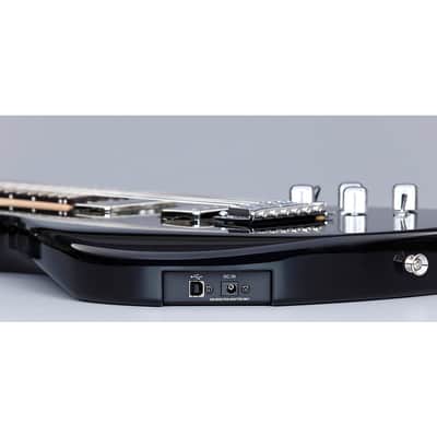 BOSS Eurus GS-1 Custom Black Electronic Guitar With SY Synth Engine Regular Black image 8