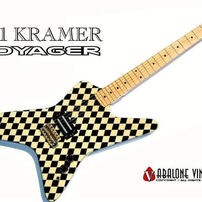 Kramer Voyager 1981 very rare Checkerboard image 25