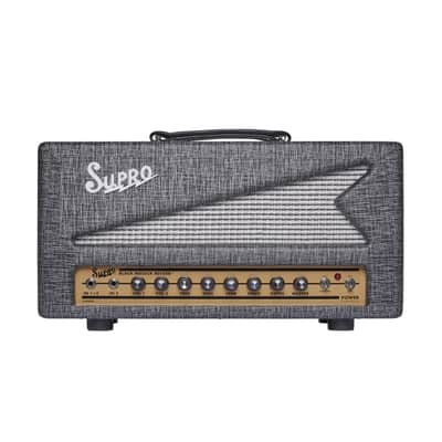 Supro 1696RTH Black Magick Reverb 25-watt Class A Tube Head2-ch, 2-band EQ, Spring Reverb, Tremolo, Free Shipping, Demo Video image 4