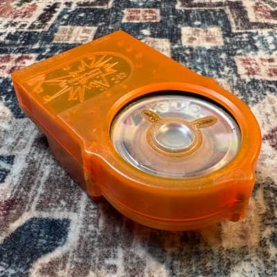 1990s Smokey Amplifiers Transparent Orange Mini Pocket Amp! image 4