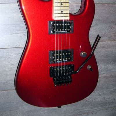 2008 USA Charvel Pro Mod San Dimas Style 1 HH FR Red Sparkle with Case image 11