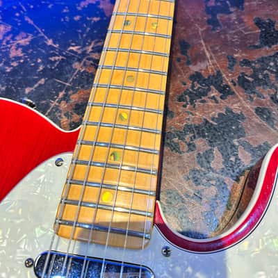 Fender American Deluxe Nashville Telecaster 1998 - Red image 20