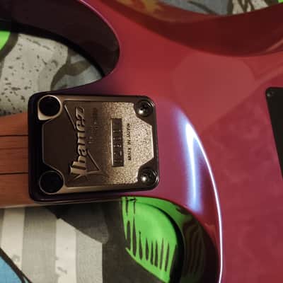 Ibanez RG550-PN Genesis Collection 2017 - Present - Purple Neon image 5