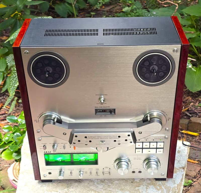 Akai GX-635D Pro Serviced Open Reel Tape Deck IOBox Tested, Multi Voltage, Video image 1