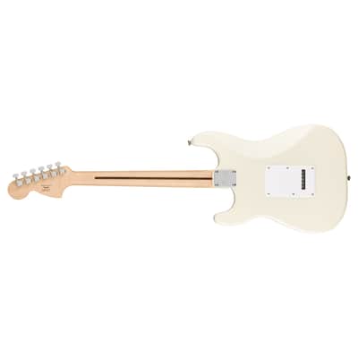 Affinity Stratocaster MN Olympic White Squier by FENDER image 4