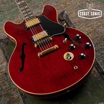 1976 Gibson ES-345 Varitone Semi-Hollow Guitar w/case image 6