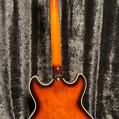 D'Angelico Premier DC Brown Burst With Free Gig Bag image 4