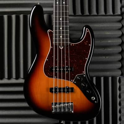 Fender American Professional II Jazz Bass V with Rosewood Fretboard 2021 - 3-Color Sunburst image 1