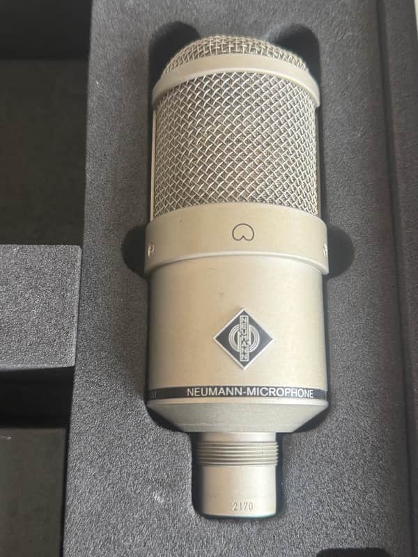 Neumann M 147 Large Diaphragm Cardioid Tube Condenser Microphone 1999 - Present - Nickel image 1