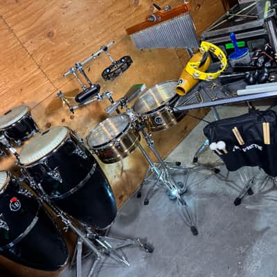 Tris Imboden's Complete L.P. Touring and Studio Percussion Rig With Flight Case 2000s image 1