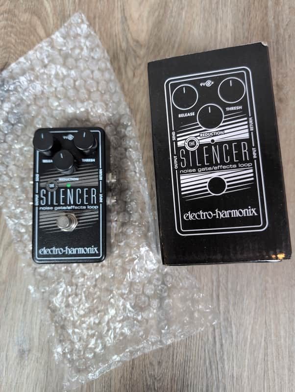 Electro-Harmonix Silencer Noise Gate / Effects Loop 2015 - Present - Black image 1