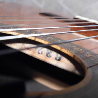 nice vintage KASUGA G-316 4/4 Classical Concert Gakki guitar Japan image 19
