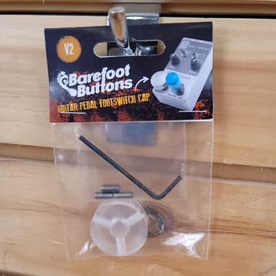 Barefoot Buttons V2 Standard Footswitch Cap - Acrylic Clear image 3