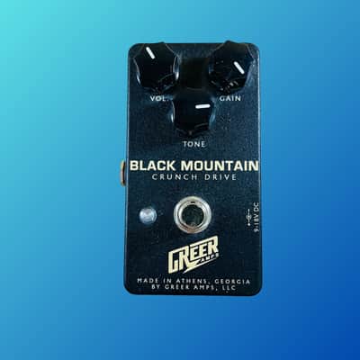 Greer Amps Black Mountain Crunch Drive Pedal image 1