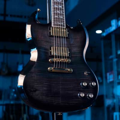 GIBSON SG SUPREME - TRANS EBONY BURST image 1