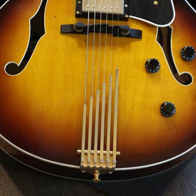 2020 Heritage Eagle Classic Semi-Hollow Electric Guitar Artisan Aged Sunburst + OHSC image 5