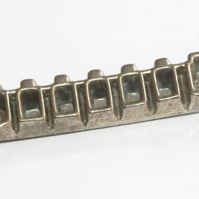 Gibson 1962 Compensated Wrap Around Tailpiece Lightning Bolt Wraparound Nickel 1963 1964 1960's image 6