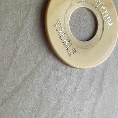 vintage 1960's 1968 Gibson switch ring for les paul paf burst Switchcraft poker chip 1969 1970 1971 image 8