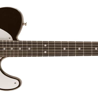 Fender American Ultra II Telecaster Ebony FB Texas Tea with Case imagen 1