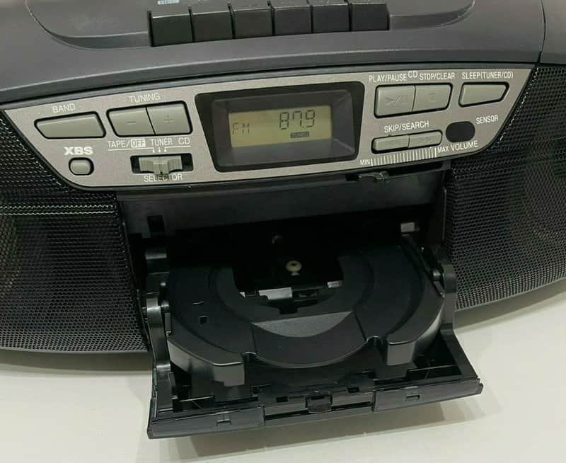 Panasonic - RX-DS17 - Portable CD Cassette Radio Boombox with