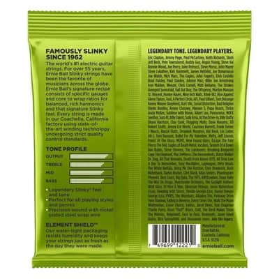 Ernie Ball 2221 Regular Slinky Electric Guitar Strings, .010 - .046 image 2