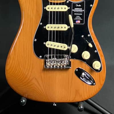Fender American Professional II Stratocaster Electric Guitar Roasted Pine w/ OHSC image 1