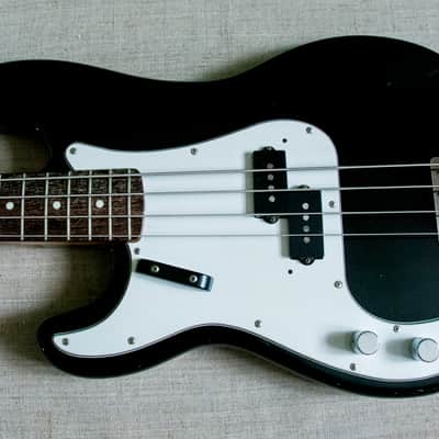 Fernandes The Revival Lefty Left Handed Precision Bass 1985 Black image 1